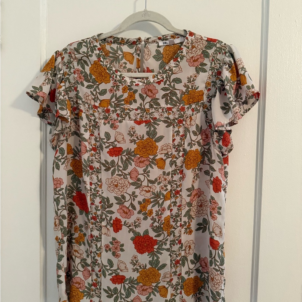 Floral Women's Top - Multicolor